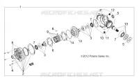 DRIVE TRAIN, FRONT GEARCASE INTERNALS