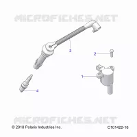 ELECTRICAL, IGNITION COIL, WIRE AND SPARK PLUG
