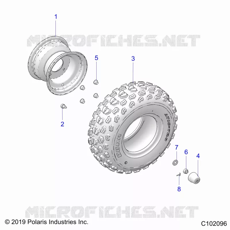 WHEELS, FRONT