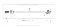 DRIVE TRAIN, FRONT PROP SHAFT
