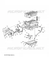 OIL PUMP, PAN, AND RELATED PARTS