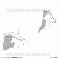 FENDER FLARES, FRONT