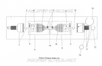 DRIVE TRAIN, DRIVE SHAFT, REAR