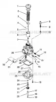CARBURETOR STARLITE GT / 0933127 (4923232323033A)
