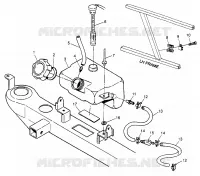 OIL TANK SPORT 400L W97BA38C AND TRAIL BLAZER W97BA25C (4940124012A014)