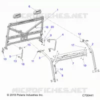 CHASSIS, CAB FRAME