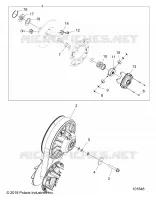 DRIVE TRAIN, SECONDARY CLUTCH