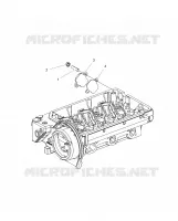 ENGINE, FUEL PUMP FITTING COVER