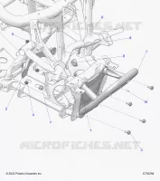 CHASSIS, MOUNTING, FRONT GEARCASE AND BUMPER MOUNTING