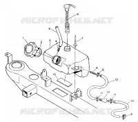 OIL TANK ASSEMBLY 4X4 250 W938127 (4924042404007A)