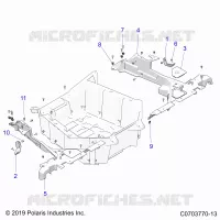 REAR BODYWORK RACK, MOUNTING
