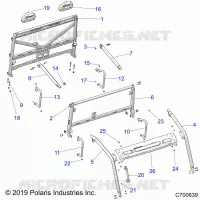 CHASSIS, CAB FRAME