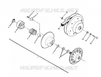 DRIVEN CLUTCH ASSEMBLY TRAIL BLAZER / W927221 (4922852285024A)