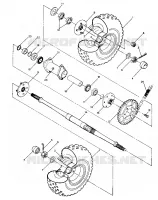 REAR WHEEL DRIVE ASSEMBLY (4913521352019A)