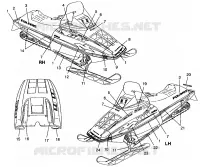 DECALS 600 RMK 0980958 AND  EUROPEAN 600 RMK E980958 (4944634463A011)