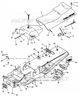 TUNNEL AND SEAT LITE GT 0973133 AND EUROPEAN LITE GT E973133 (4938253825A005)