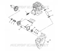 WATER PUMP 6X6 400L, SWEDISH S948740 AND  NORWEGIAN N948740 (4926812681050A)