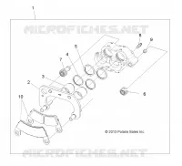 BARKE FRONT BRAKE CALIPER
