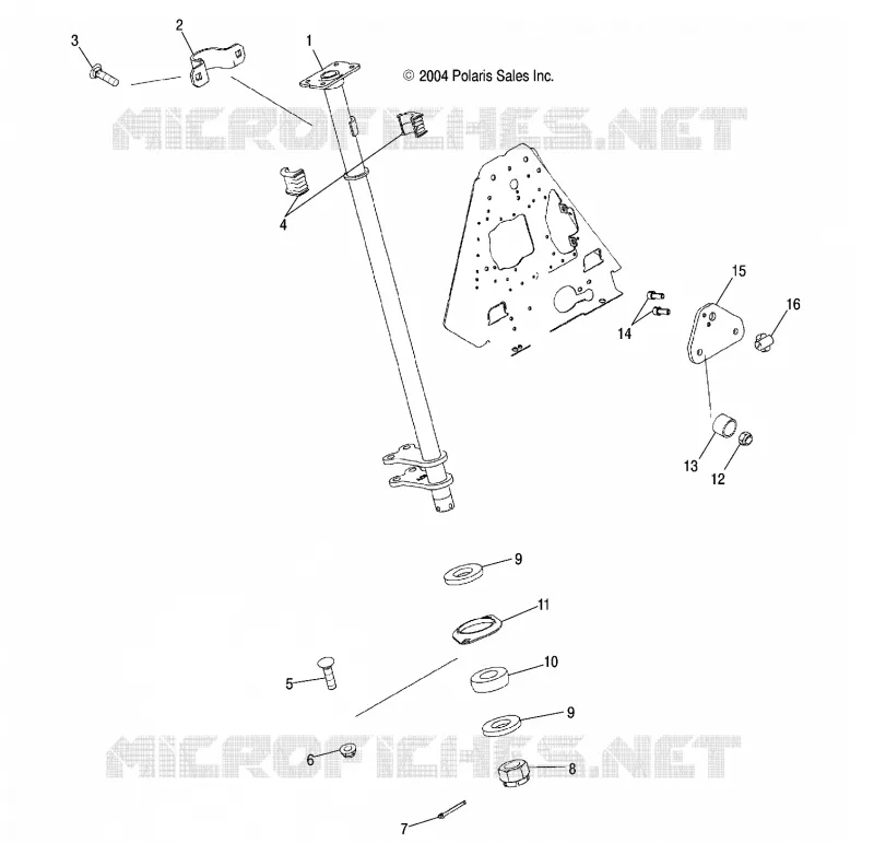 STEERING POST   