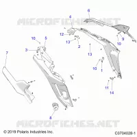 REAR BODYWORK FENDERS