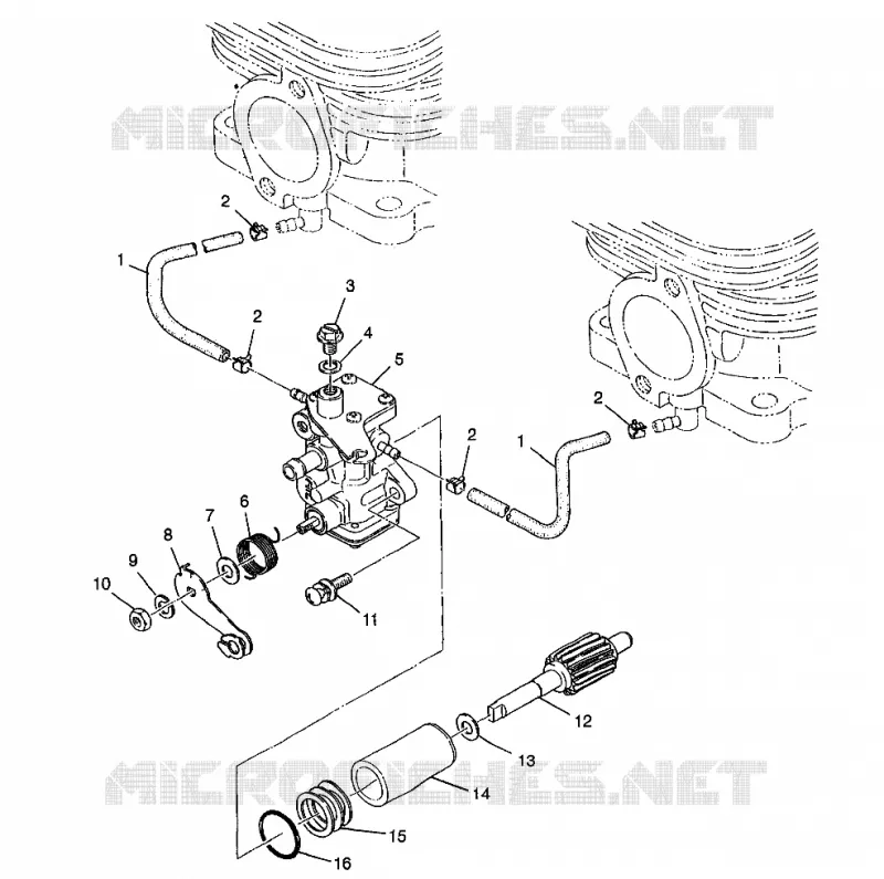 OIL PUMP SUPER SPORT 0980761 (4942874287C009)