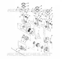 PISTON AND CRANKSHAFT 650 RXL (4919531953025A)
