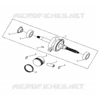 ENGINE, CRANKSHAFT AND PISTON