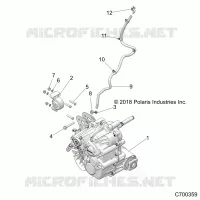 DRIVE TRAIN, MAIN GEARCASE MOUNTING