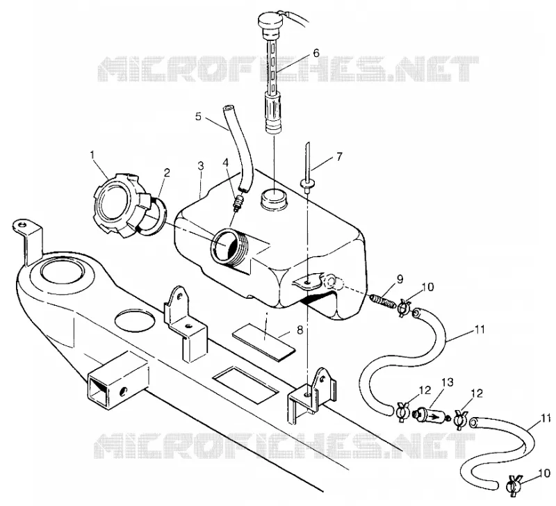 OIL TANK TRAIL BOSS W968527 (4935883588A012)