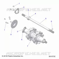 DRIVE TRAIN, JACKSHAFT AND DRIVE SHAFT