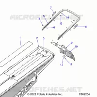 BUMPER, REAR