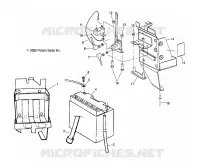 BATTERY BOX AND BATTERY