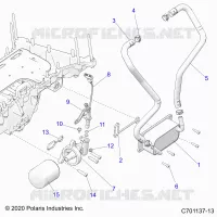 OIL FILTER, OIL COOLER AND RELATED