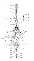 CARBURETOR LITE GT/0933133 (4923232323032A)