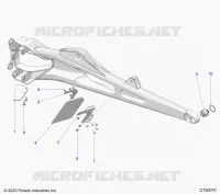 REAR SUSPENSION TRAILING ARMS