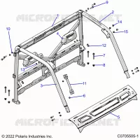 CHASSIS, CAB FRAME