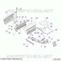 ENGINE, EXHAUST SYSTEM
