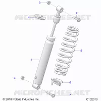 SUSPENSION, REAR SHOCK