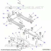 SEAT MOUNTING, DRIVERS