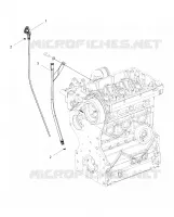 ENGINE, OIL DIPSTICK AND GUARD