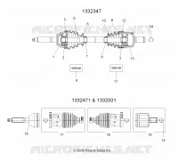 DRIVE SHAFT, FRONT