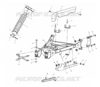 REAR SWING ARM   SHOCK