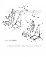 SEAT AND SEAT BELT MOUNTING