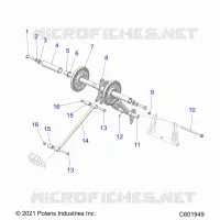 SUSPENSION, REAR TORQUE ARM