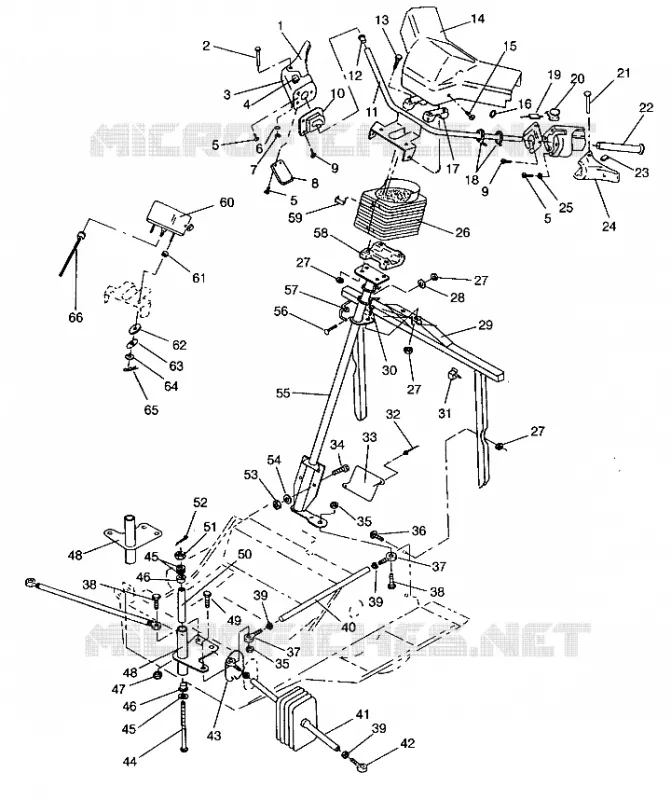STEERING ASSEMBLY LITE E943433 (49273427340013)