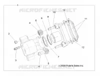 REAR BRAKE CALIPER