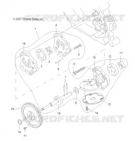ENGINE, OIL SYSTEM AND OIL PUMP
