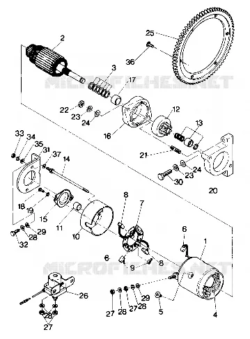 STARTER SPRINT E/S (4912721272032A)