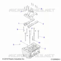 ENGINE, CYLINDER HEAD