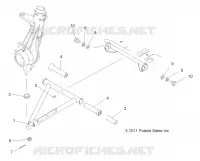 SUSPENSION, A-ARM AND STRUT MOUNTING